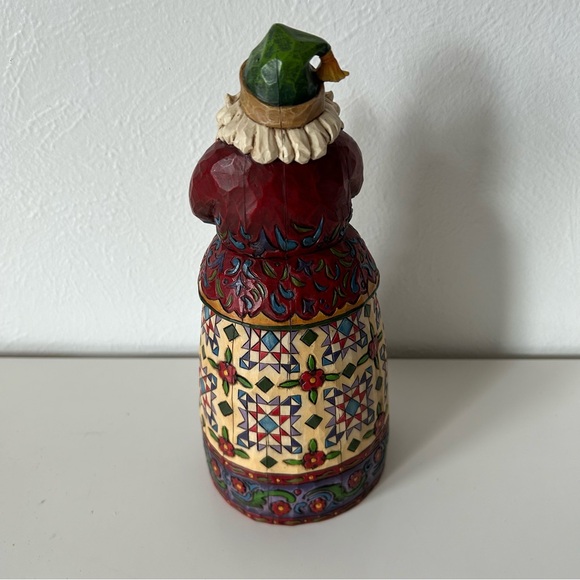 EUC Jim Shore SANTA'S BEST FRIEND Figurine Dogs Christmas 2005 10” Tall - Picture 4 of 7